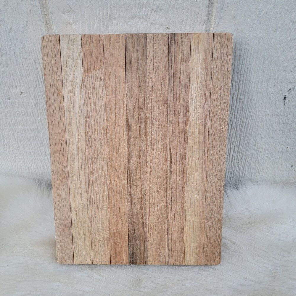 Thick wood Butcher Block Cutting Board 12x9 Rustic Farmhouse